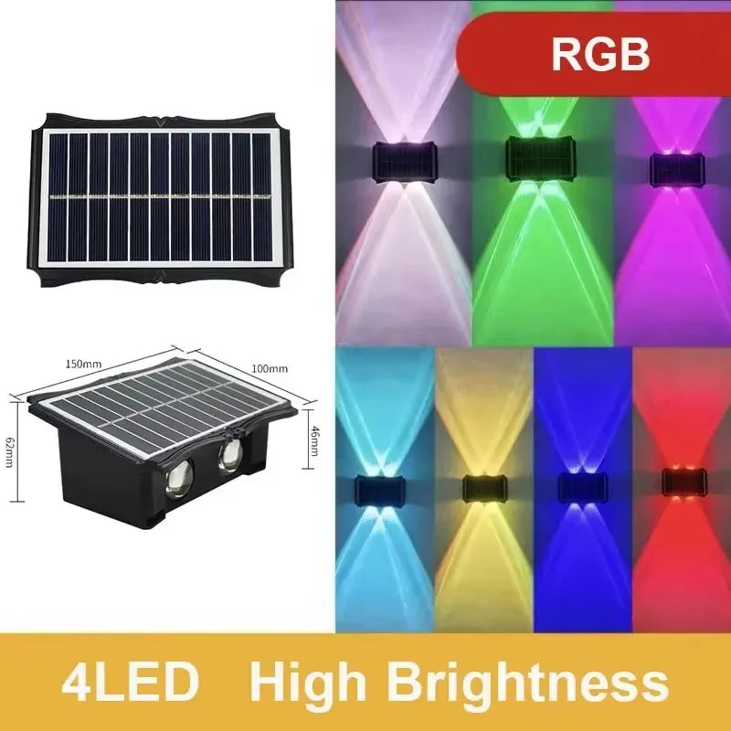 Solar Wall Lamp Outdoor Solar LED
