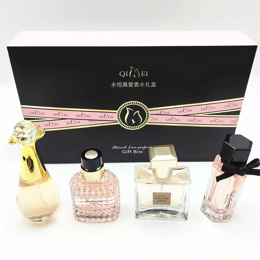 Gift Box 4Pc Women Eau De Parfum Femme 100ml