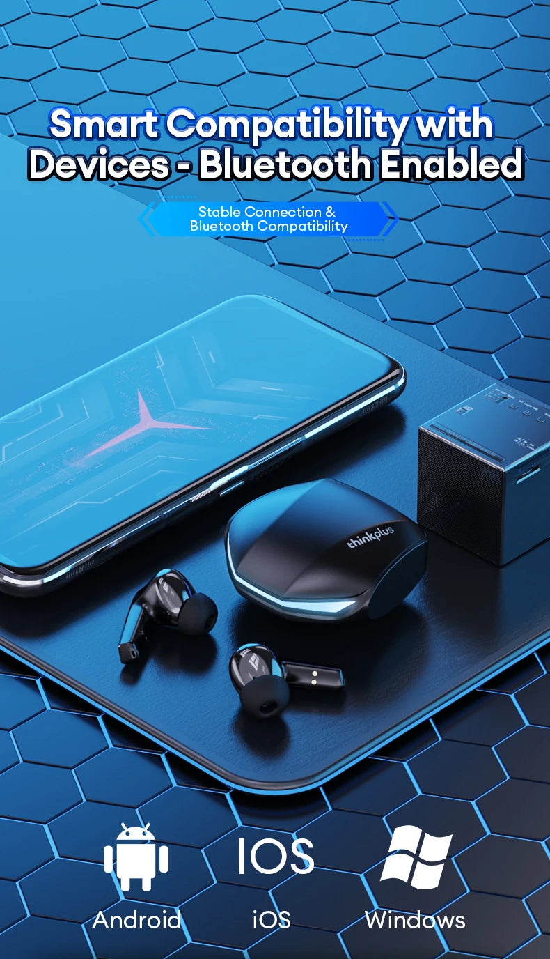 Lenovo GM2 Pro Gaming Earphones Bluetooth