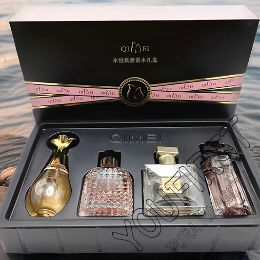 Gift Box 4Pc Women Eau De Parfum Femme 100ml