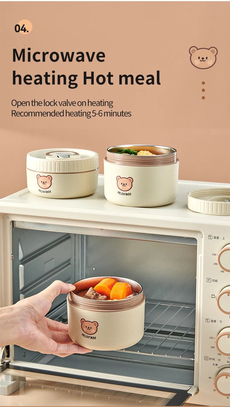 Portable Insulated Lunch Box