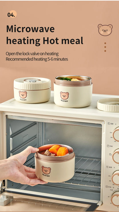 Portable Insulated Lunch Box