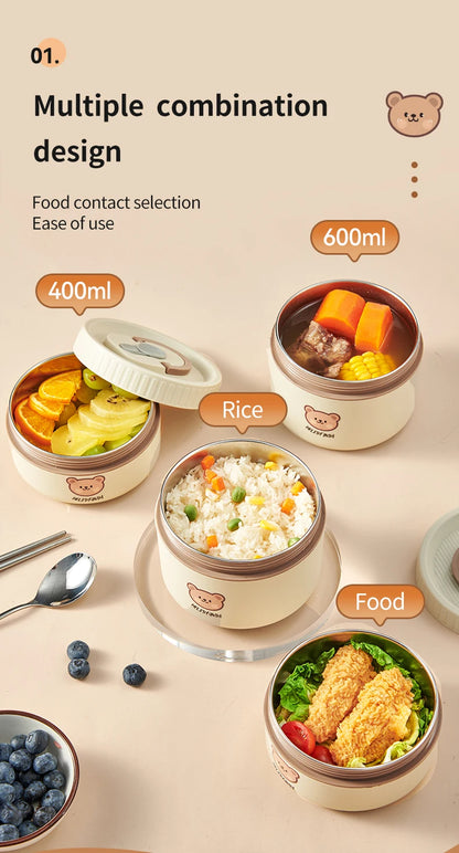 Portable Insulated Lunch Box