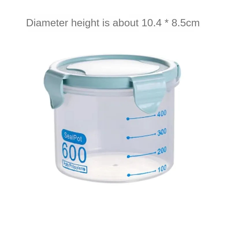 1/4Pcs Sealed Jars Grain Storage
