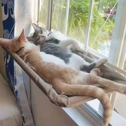 Winter Cat Window Hanging Hammock