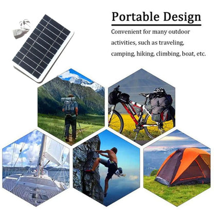 Solar Panel With USB Waterproof