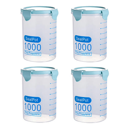 1/4Pcs Sealed Jars Grain Storage