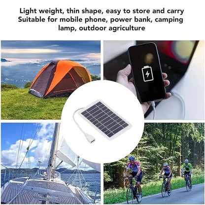 Portable Solar Panel With USB