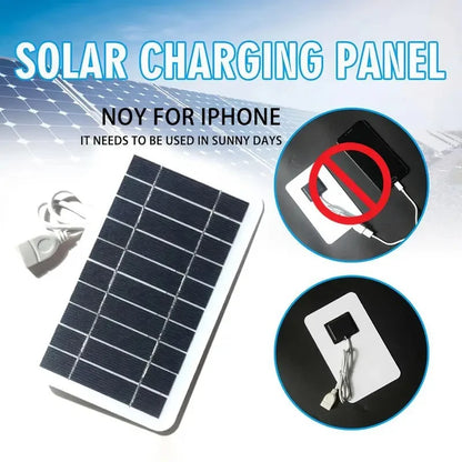 Portable Solar Panel With USB