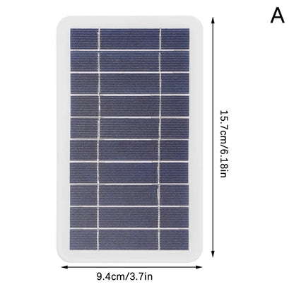 Portable Solar Panel With USB