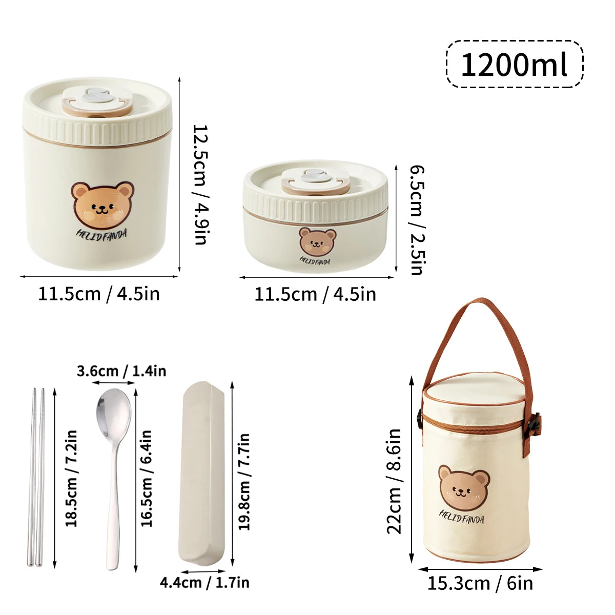 Portable Insulated Lunch Box