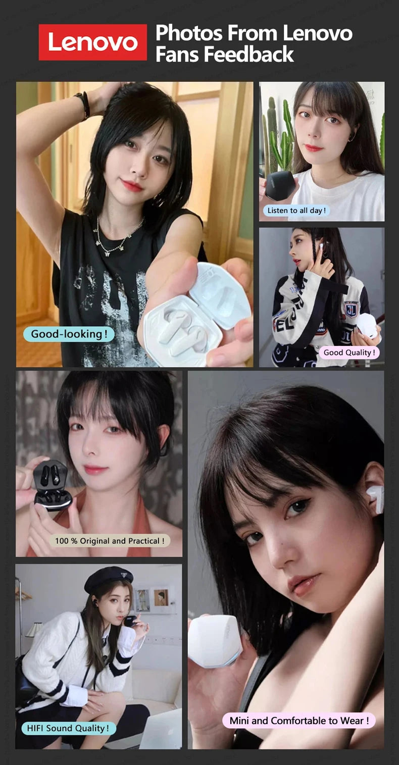 Lenovo GM2 Pro Gaming Earphones Bluetooth