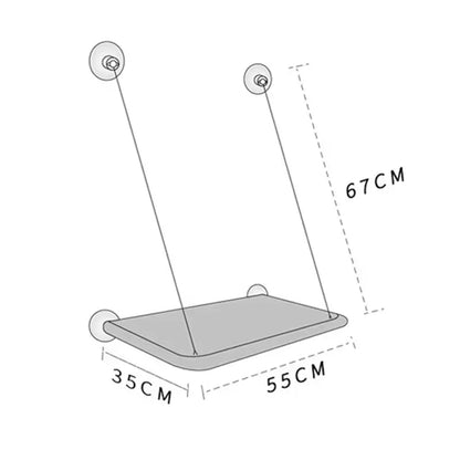 Winter Cat Window Hanging Hammock