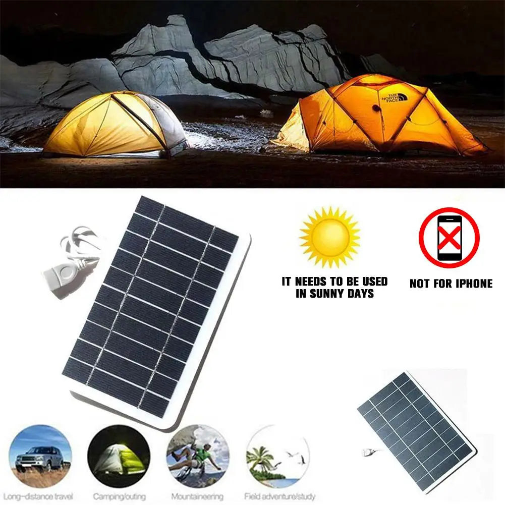 Solar Panel With USB Waterproof