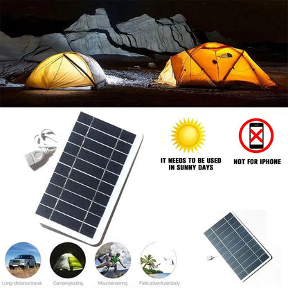 Solar Panel With USB Waterproof