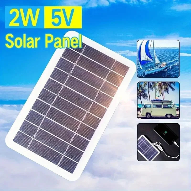 Portable Solar Panel With USB