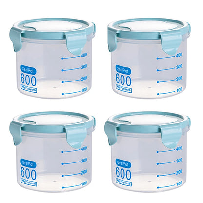 1/4Pcs Sealed Jars Grain Storage