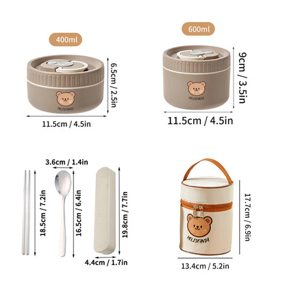 Portable Insulated Lunch Box