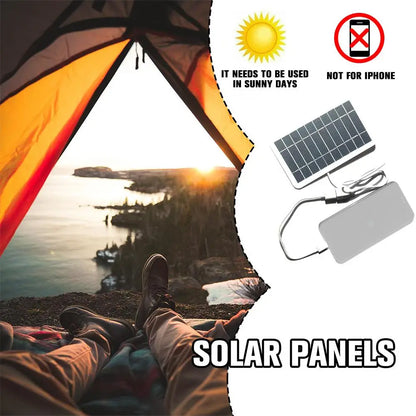 Solar Panel With USB Waterproof