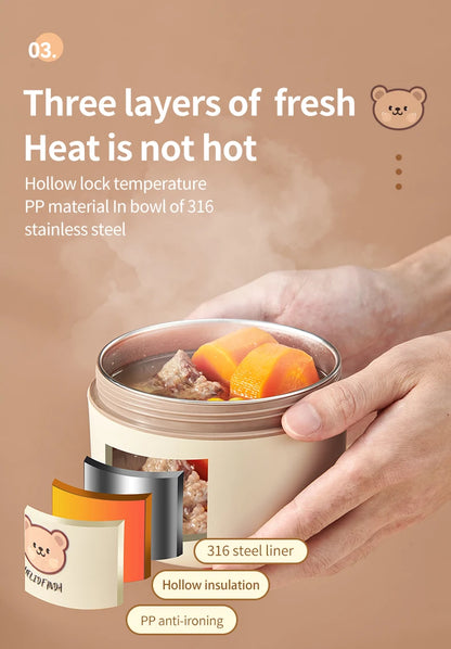 Portable Insulated Lunch Box