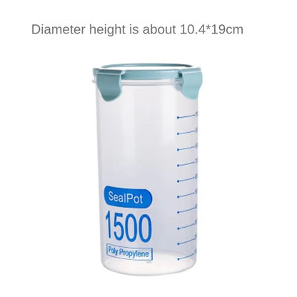 1/4Pcs Sealed Jars Grain Storage
