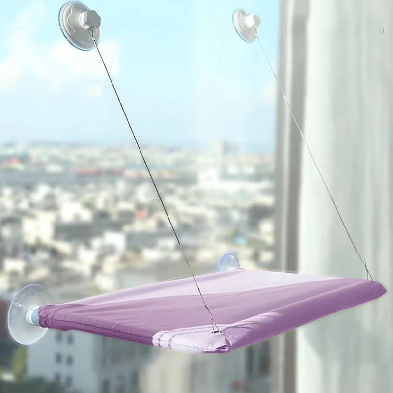 Winter Cat Window Hanging Hammock