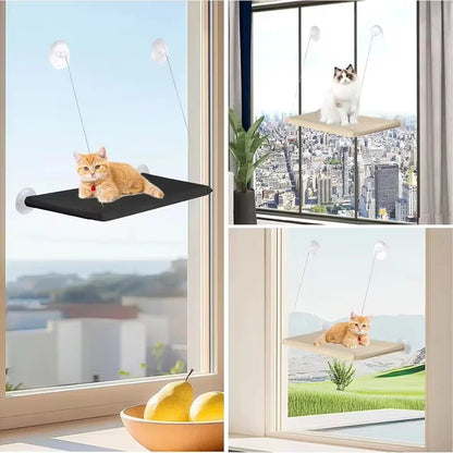 Winter Cat Window Hanging Hammock