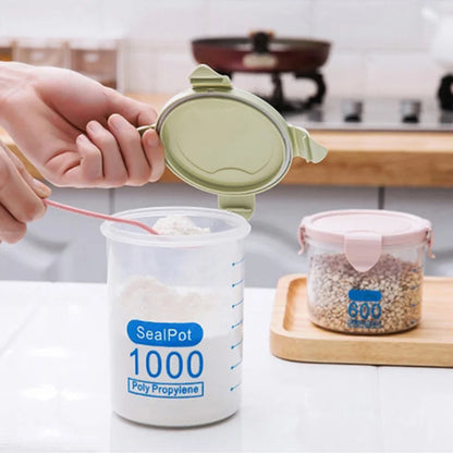 1/4Pcs Sealed Jars Grain Storage