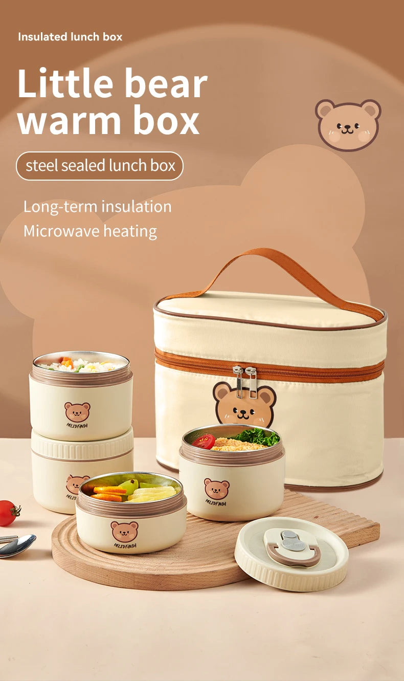 Portable Insulated Lunch Box
