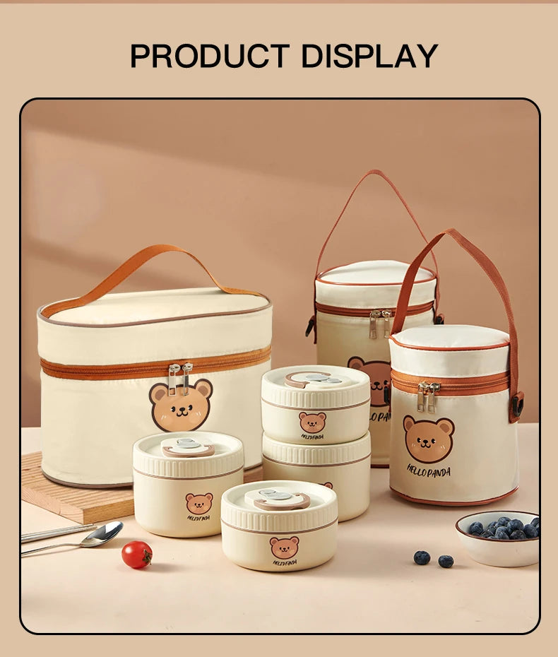 Portable Insulated Lunch Box